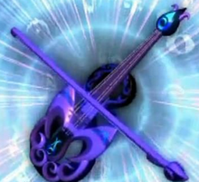 "黑魔提琴"是小黑魔仙的终极法宝,拉弦起奏,充分发挥音乐天赋!
