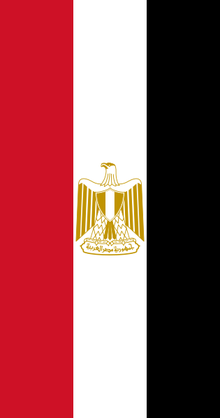 竖挂版埃及国旗