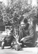 蔡畅与外孙 蔡畅与外孙