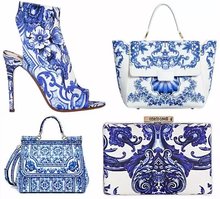 Roberto Calli推出的青花瓷配饰