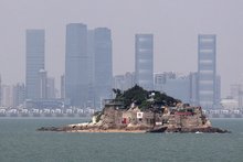 金门对面高楼林立的厦门 金门对面高楼林立的厦门