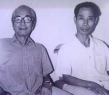 关良(左) 关良(左)