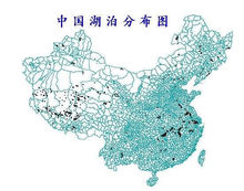 中国湖泊分布图