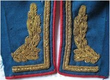 55式礼服校官礼服领花