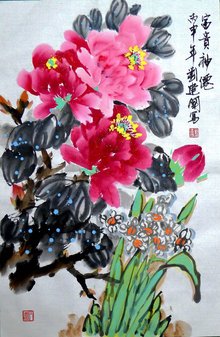 刘建国中国民族书画研究院副院长