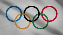 奥林匹克五环旗 奥林匹克五环旗