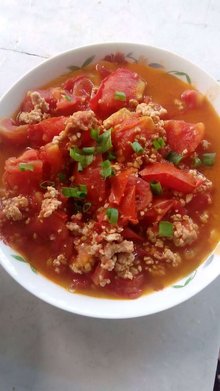 肉末西红柿图片