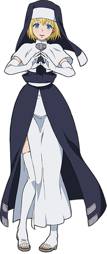 爱丽丝(アイリス)配音:m·a·o第8特殊消防队所属圣阳教会出身的修女.