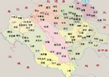 绿春县地图