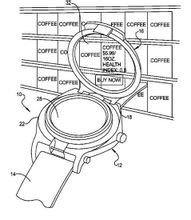 谷歌智能手表专利图