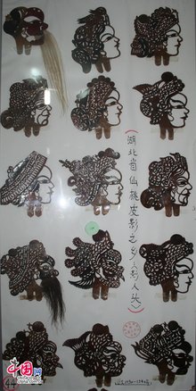 皮影人头