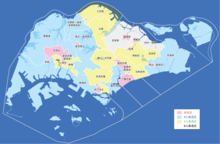 新加坡2015选区划分图