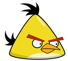 小黄鸟 愤怒的小鸟图片