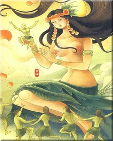 女娲造人(绘画)