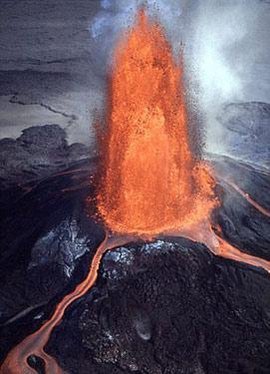 西伯利亚地盾火山图片