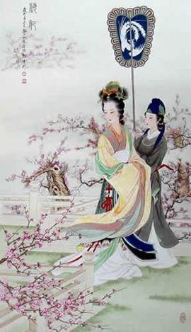 花见羞五代十国时期著名的美女
