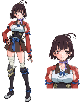 无名甲铁城的卡巴内瑞系列中的女主角