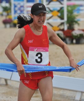 陈倩江苏籍现代五项运动员