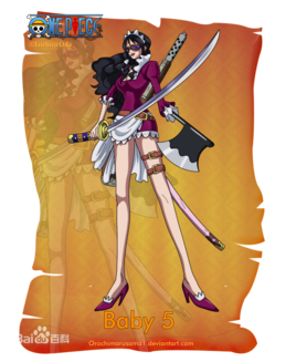 baby5日本漫画航海王中的角色