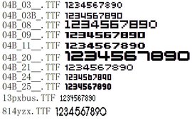 TTF字体