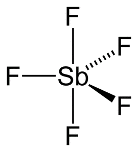 五氟化锑结构图图片