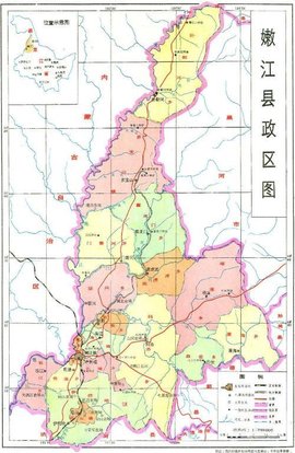 嫩江县最新地图图片