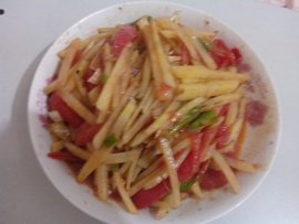 西红柿炒土豆