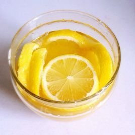 柠檬蜂蜜水