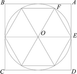 圆内接正六边形