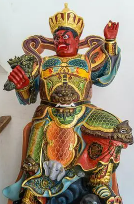 广目天王(佛教三千大千世界观中四大天王的大天王之一)_360百科