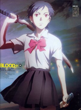 音无小夜日本动画blood及其衍生作品中的女主角