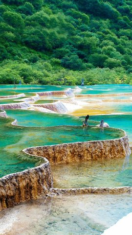 黄龙风景名胜区照片图片