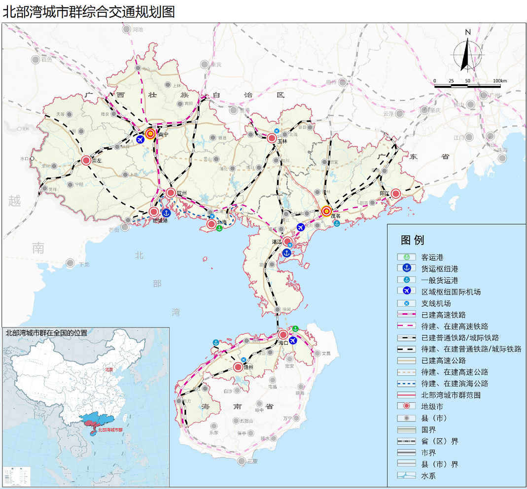 北部湾城市群图册_360百科