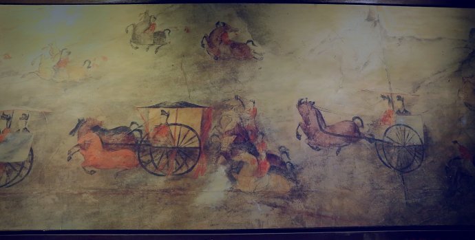 辽阳汉壁画墓图册_360百科