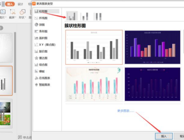PPT怎么做图表数据分析图_360新知