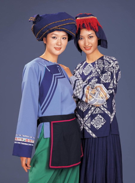 仫佬族服饰图册_360百科