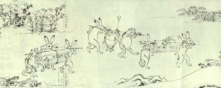 鸟兽人物戏画图册_360百科