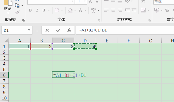 怎么正确的在Excel表格中输入加法公式_360新知