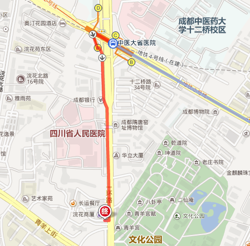成都医院怎么走