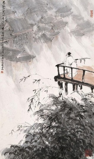 江南春·千里莺啼绿映红图册_360百科