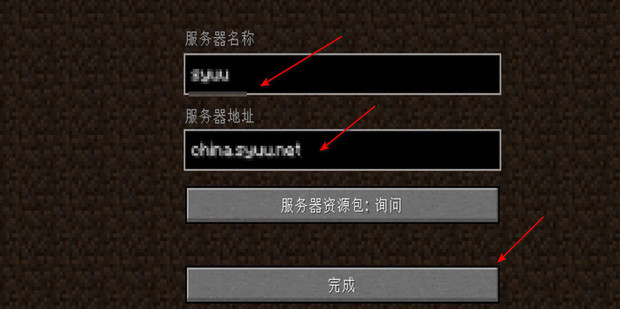 服务器地址查询