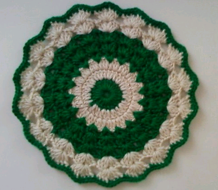 如何用棒针编织圆凳套