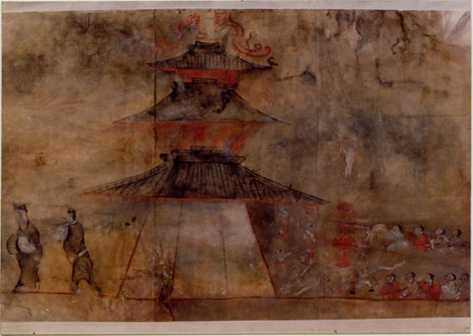 辽阳汉壁画墓图册_360百科
