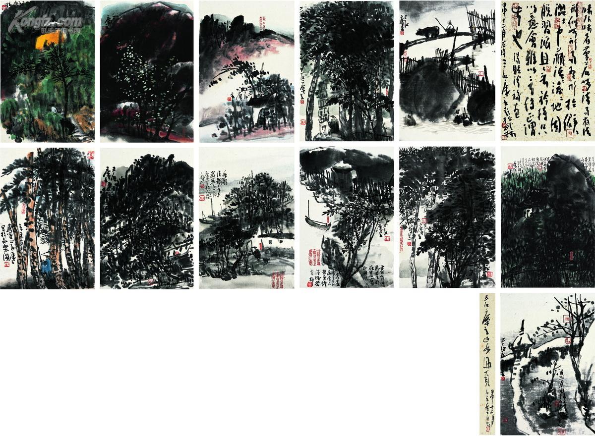 中国近现代画家名录图册_360百科