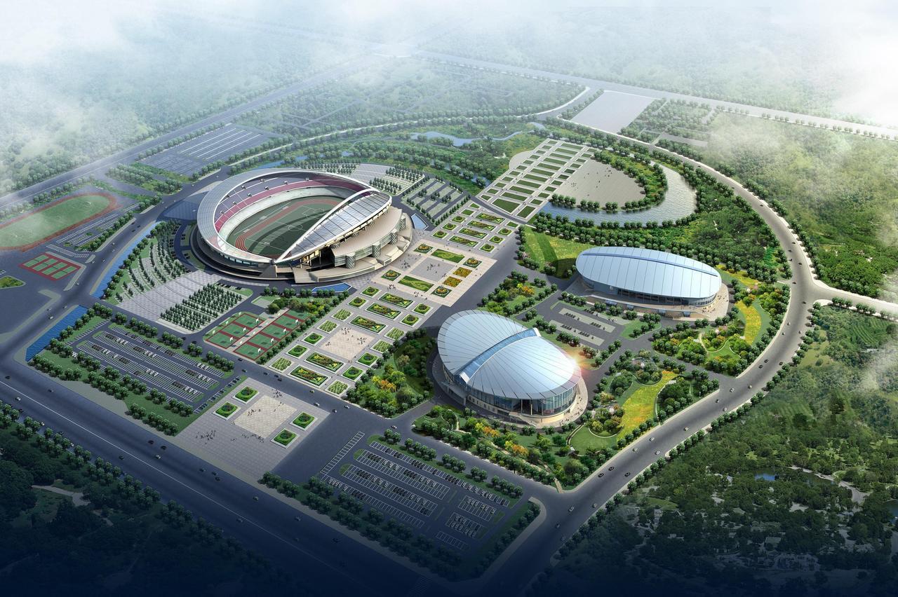 淄博市体育中心图册_360百科