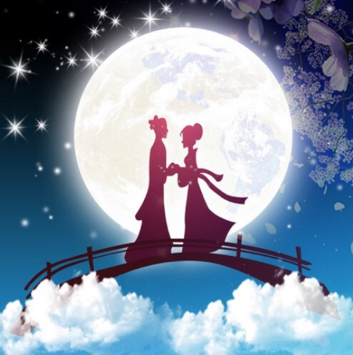 简笔画系列-怎么画牛郎织女的简单画法_360新知