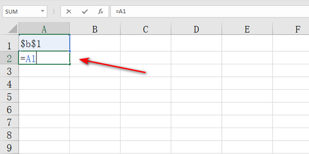 在excel中$b$1怎么打出来_360新知