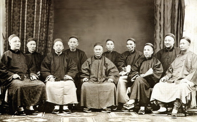 中国近代的买办图册_360百科
