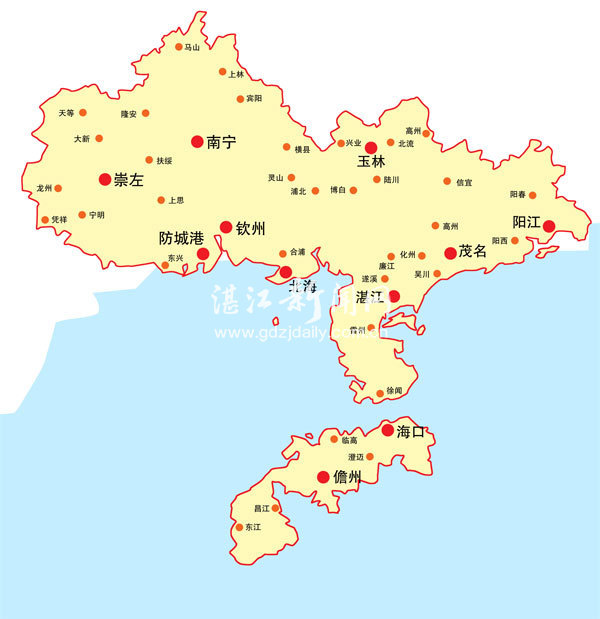 北部湾城市群图册_360百科