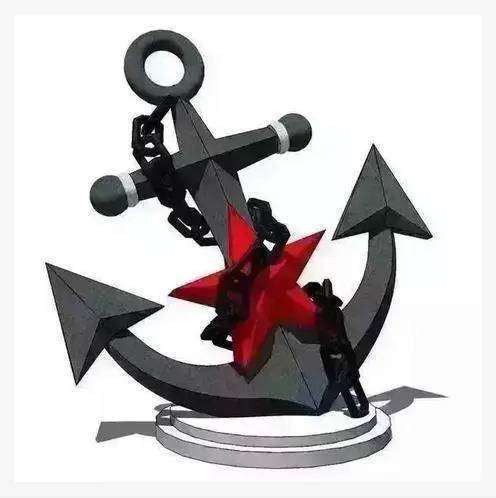 大铁锚是信仰,中国海军的标志符号你能读懂吗_360问答